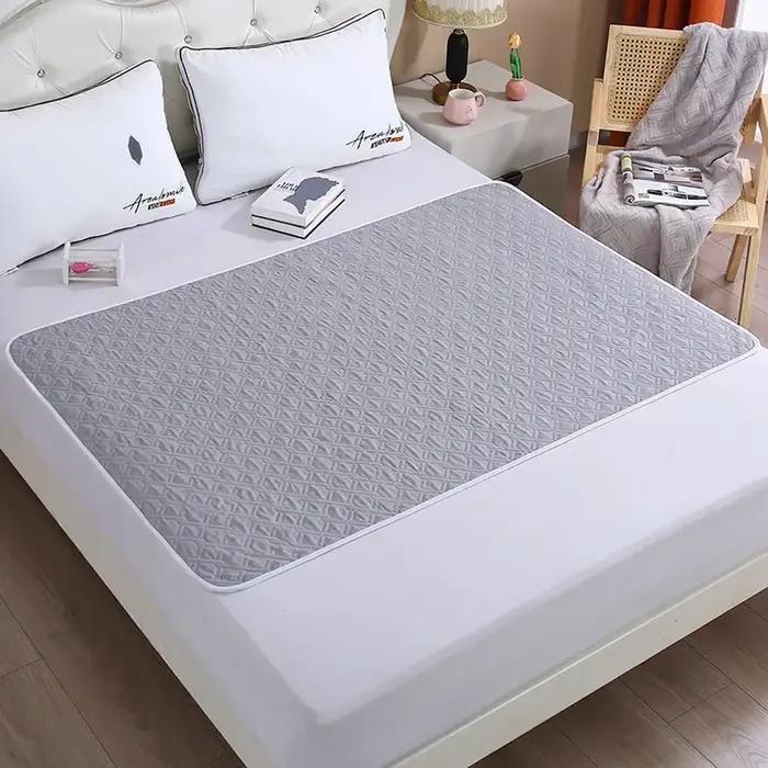 Coussinets d'incontinence lavables 80x120cm pour personnes âgées et animaux de compagnie – Tapis de soins de lit