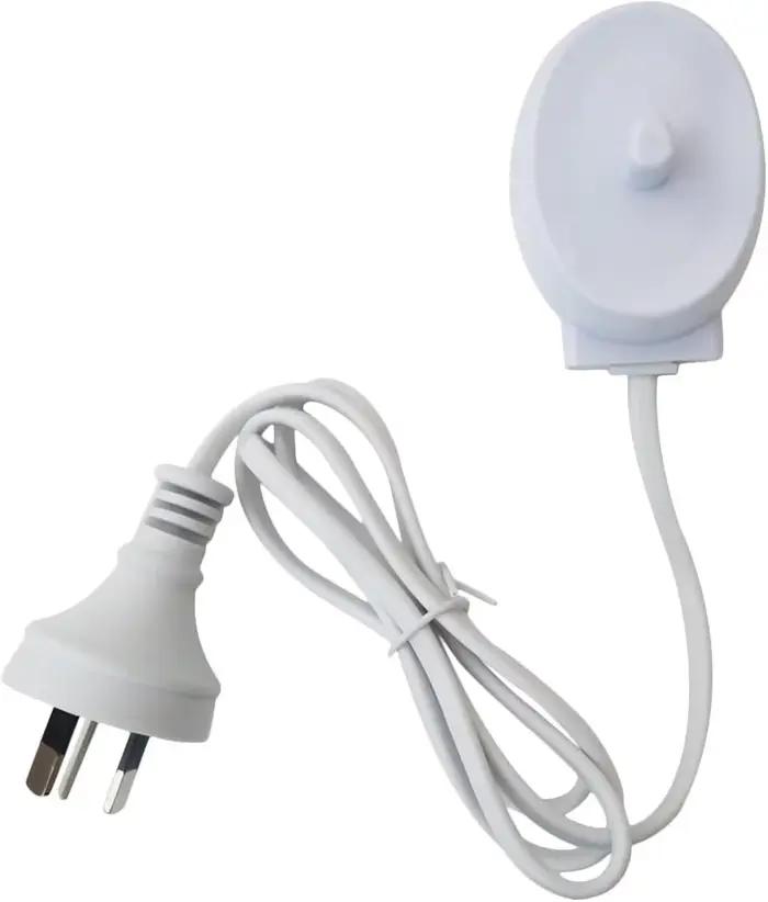 Chargeur de remplacement de brosse à dents électrique portable pour voyages et hygiène buccale sécurisée couleur personnalisable pour femmes et hommes