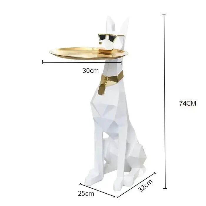 Figurine géante Doberman