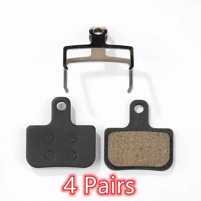 4 paires ensemble de plaquettes de frein à disque de vélo vtt en résine pour AVID Elixir & DB SRAM L