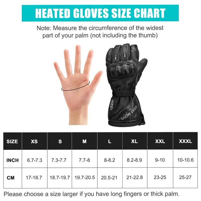 SNOW DEER-Gants de moto d'hiver pour hommes