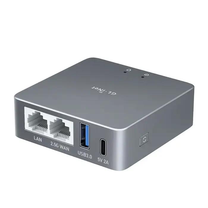 Passerelle Brume 2 GL-iNet avec pare-feu, client OpenVPN et WireGuard pour sécurité réseau professionnelle et résidence privée