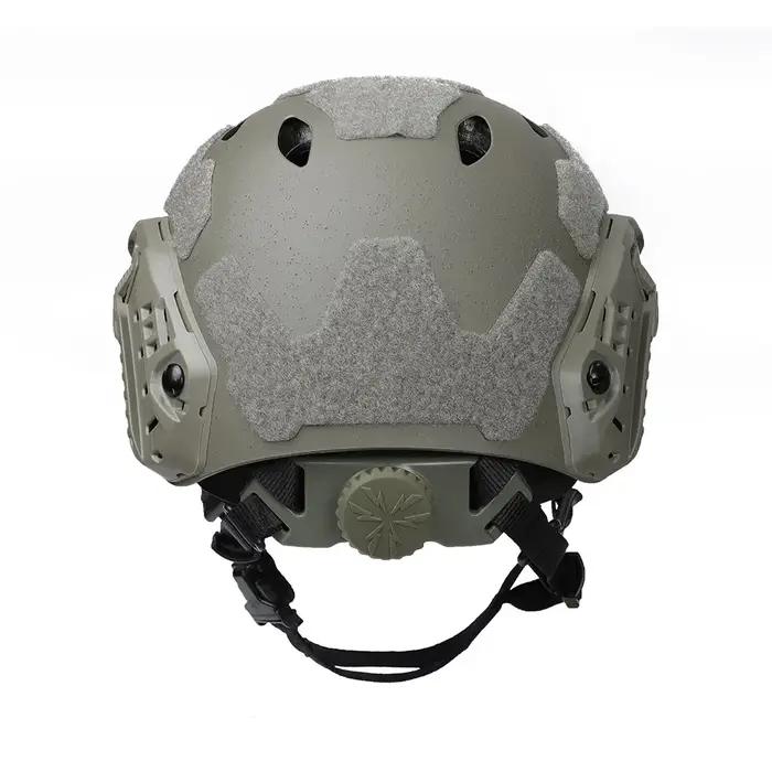 Casque tactique Emerson Fast SF Ultra High Cut ABS pour airsoft, chasse, vélo - Protection optimale