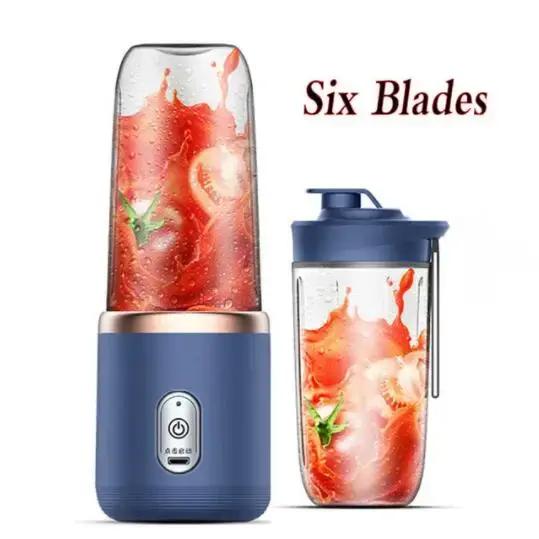 Mini presse-agrumes électrique rechargeable USB multifonctionnelle pour jus de fruits et légumes occassions spéciales été familial