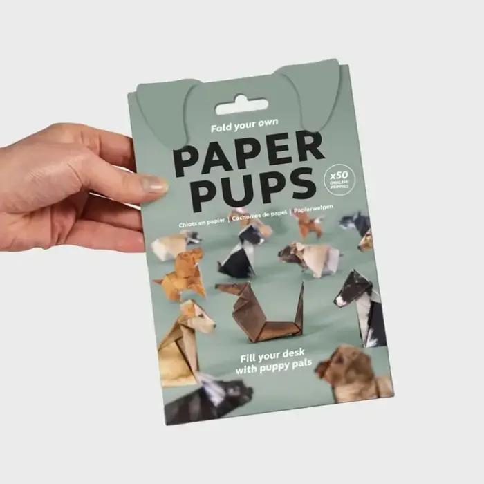 50 pièces créatif bricolage Origami papier chats chiens dinosaure à la main Art artisanat