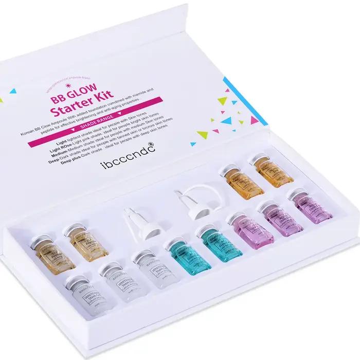 Corée BB crème lueur débutant Kit de démarrage Niacinamide/Peptide visage soin de la peau sérum Essence