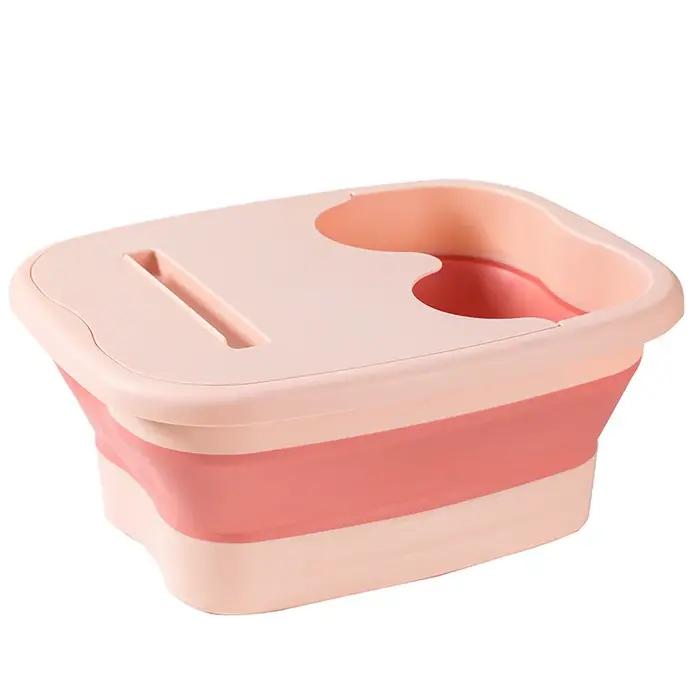 Bain de pieds pliable, seau de Massage