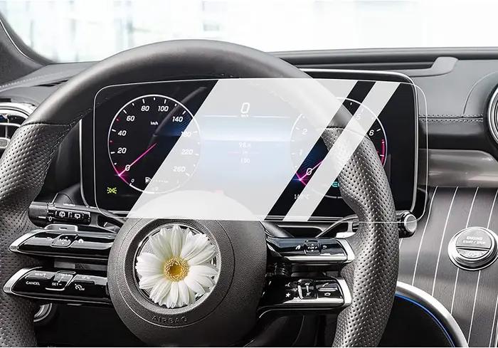 Verre trempé pour Mercedes Benz classe C C C250 C300 W206, Film de protection pour écran tactile et