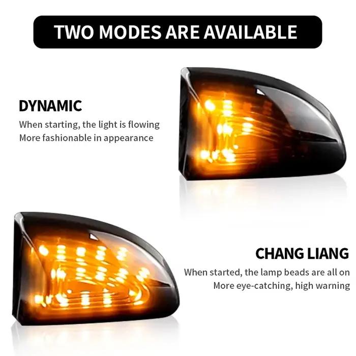 2x pour Mercedes Benz Smart Fortwo 451 MK1 & MKII 2007-2015 dynamique LED clignotants séquentiels cl