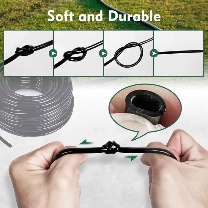 Bricolage longueur arbitraire 10M/20M/30M... Tuyau d'arrosage 4/7mm fournitures de système d'irrigat