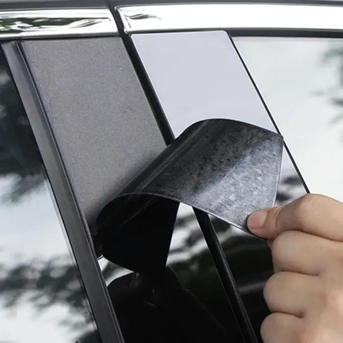 Autocollants de moulage de couverture de revêtement d'habillage de fenêtre de porte de poteaux de pi