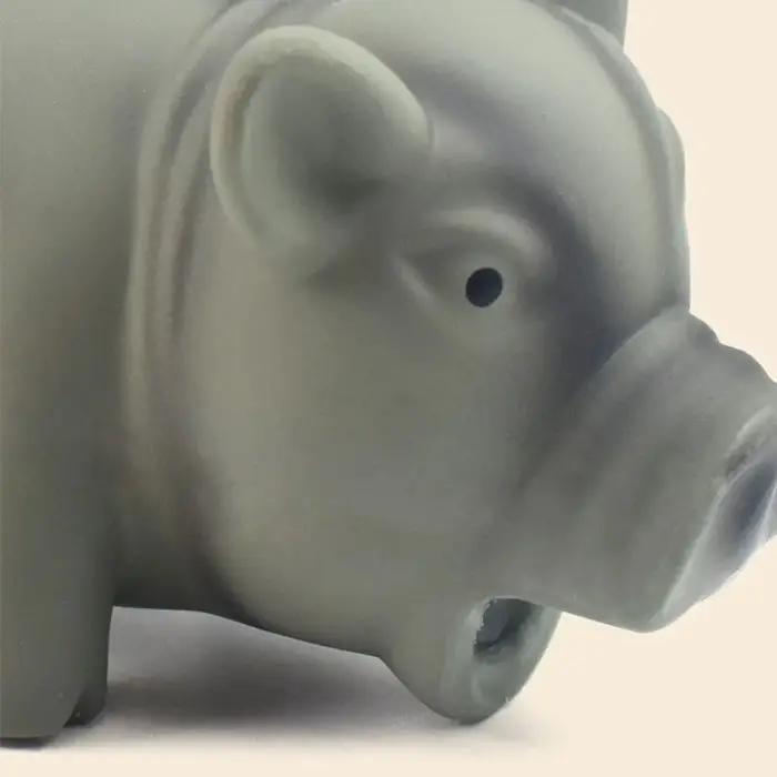Jouets à mâcher sonores en caoutchouc et latex pour chiens, motif cochon mignon, pour l'entraînement et la dentition des chiots, fournitures et produits pour animaux de compagnie