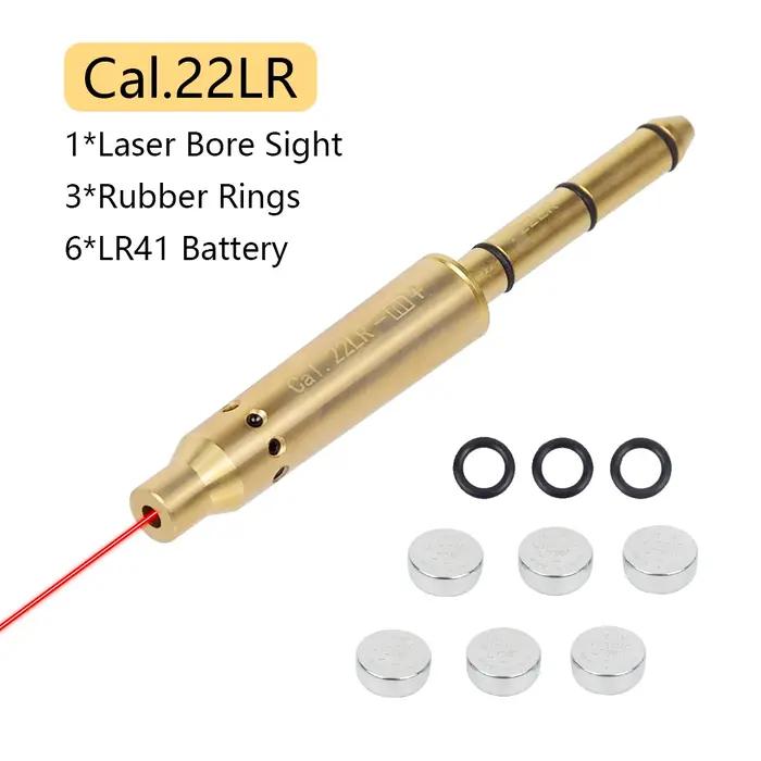 Fusil de chasse Laser à points rouges en laiton 12GA 20GA 5.45x39 7.62x39 9mm.308 22LR, collimateur d'alésage, portée de visée