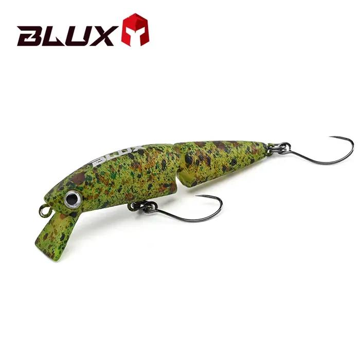 Leurres pêche BLUX DR Minnow joint 50mm - Swimbait coulant wobbleur brochet perche truite