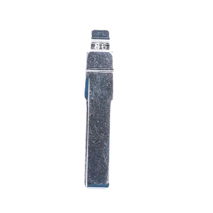 Lame de clé de voiture HU66, clé à rabat universelle en métal vierge, adaptée pour Golf, Polo, Jetta