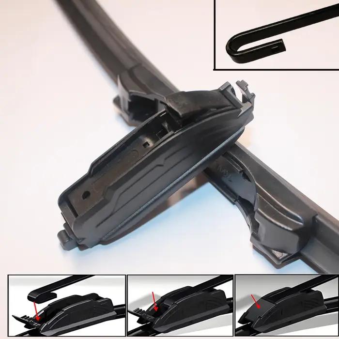 Lame d'essuie-glace avant pour Hyundai Palisade LX2, 2 pièces, accessoires de pare-brise, de vitres,