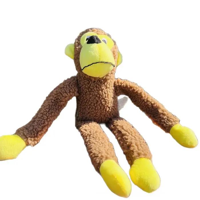 Jouet à mâcher pour chien en peluche douce avec dispositif sonore intégré