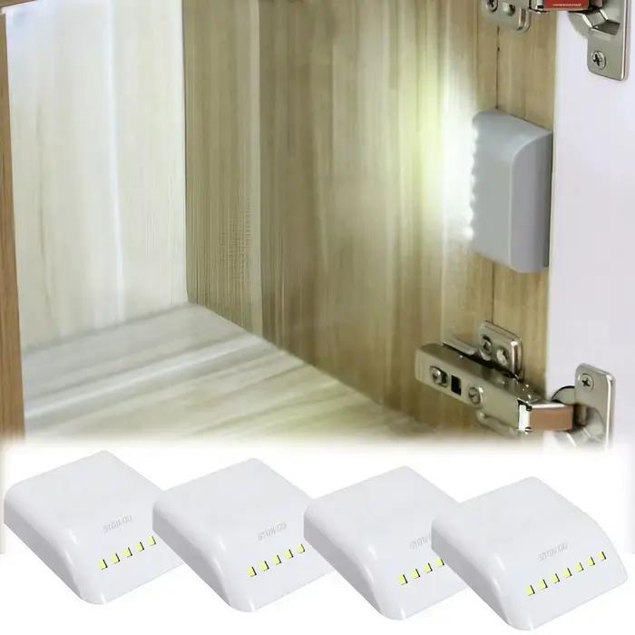 Lumière sous-meuble 7 LED sans fil, capteur de mouvement automatique, lumière de garde-robe, lampe à