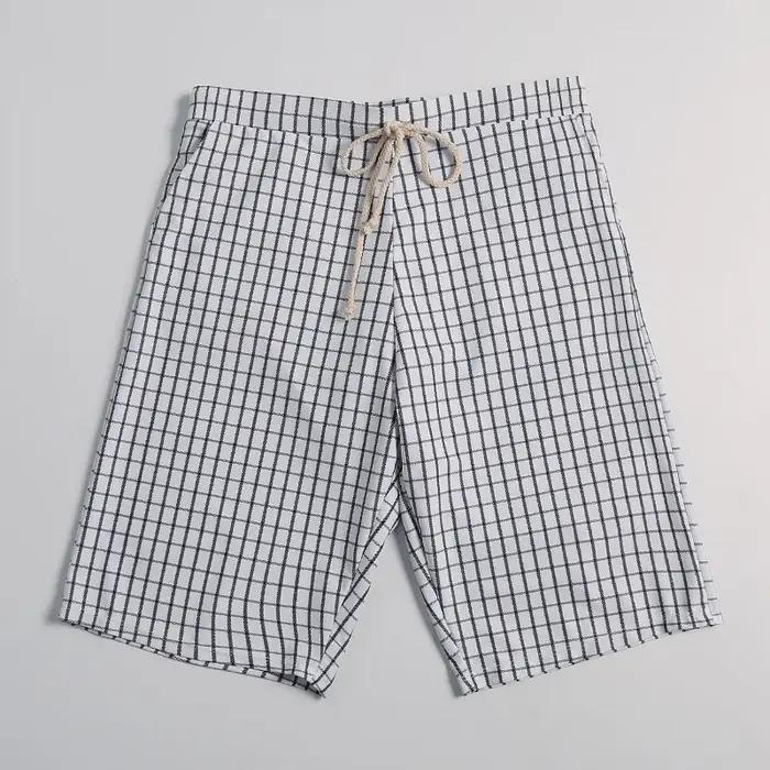 Maillots de bain assortis pour couples, culotte de plage taille haute, pour femmes, short de bain po