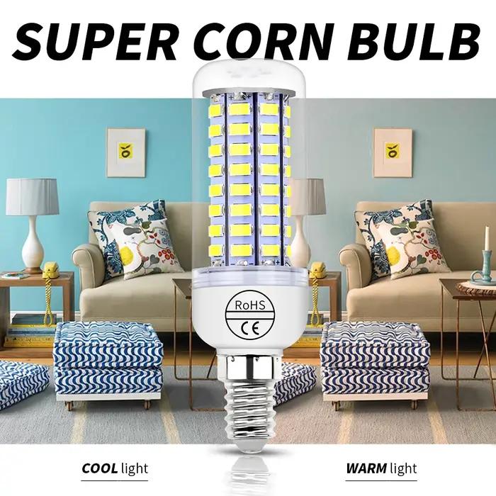 Ampoule LED épis de maïs E27 plafonnier GU10 projecteurs B22 lampe G9 éclairage intérieur blanc chau