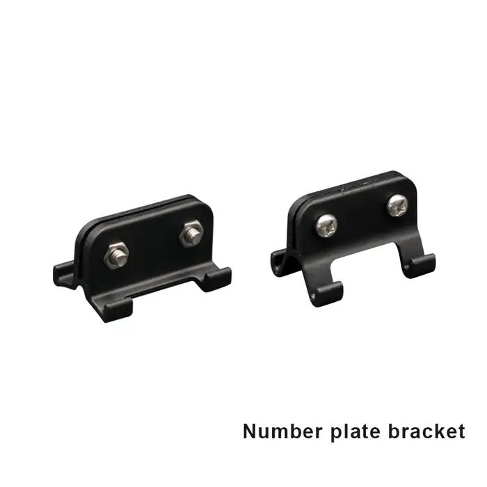 Support de montage de plaque d'immatriculation de vélo de course, carte personnalisée, cartes de cou