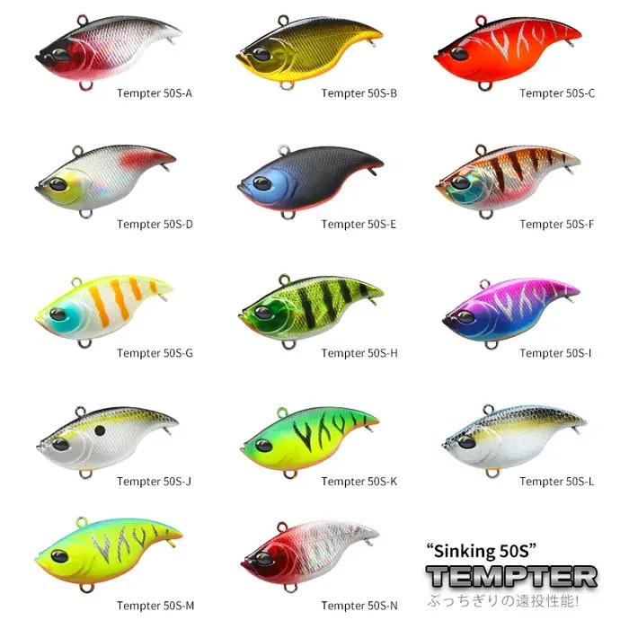 TSURINOYA – leurre rigide coulant vibrant 50S, appât artificiel idéal pour la pêche en hiver, au bro