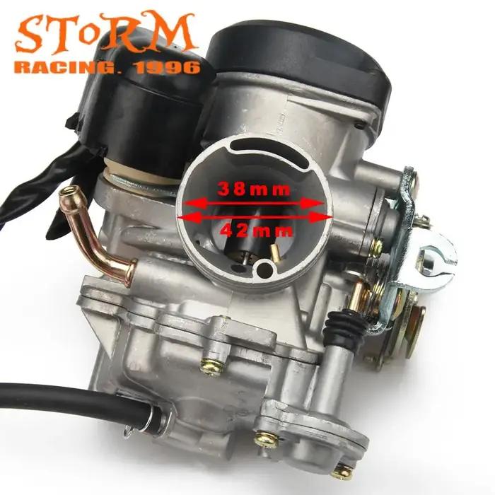 Carburateur de moto Racing 2T 4T universel pour CVK Carburador Motocross 21 24 26 28 30 32 34mm Power Racing Moto