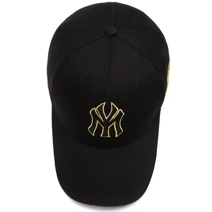 Casquettes Quatre Saisons pour Hommes – Casquette de Baseball Décontractée Noire Tendance Rétro avec