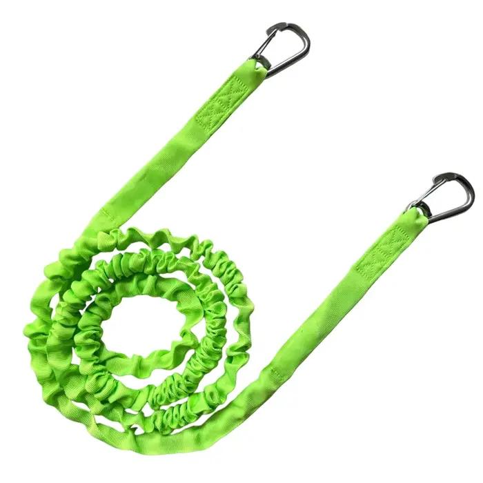 Ligne d'amarrage élastique pour bateau, ligne d'amarrage marine, ligne d'amarrage pour PWC, 3 pieds 91 cm, acier inoxydable de qualité marine, matériau résistant aux intempéries