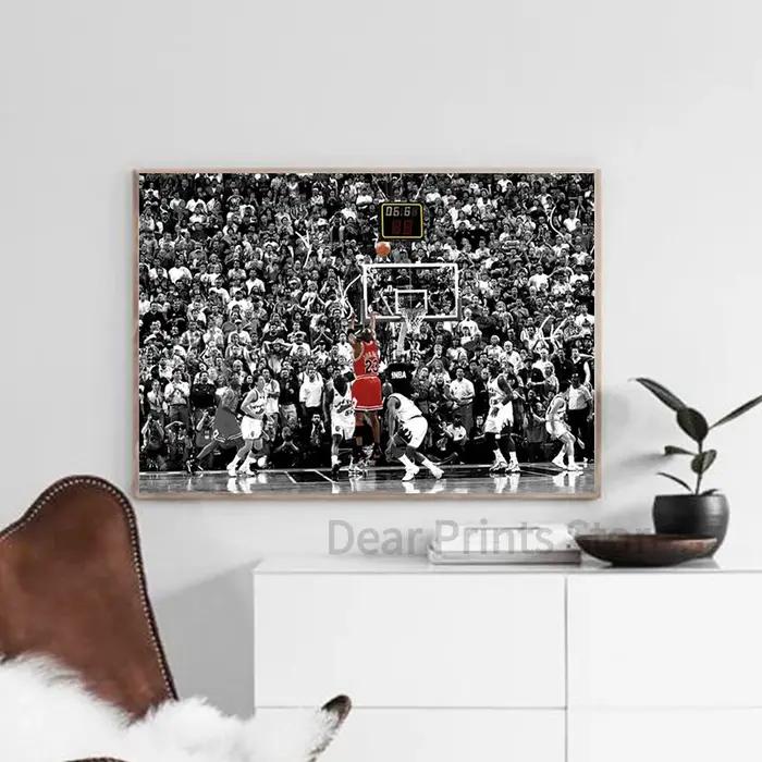 Impressions d'art de photographie de Match de basket-ball