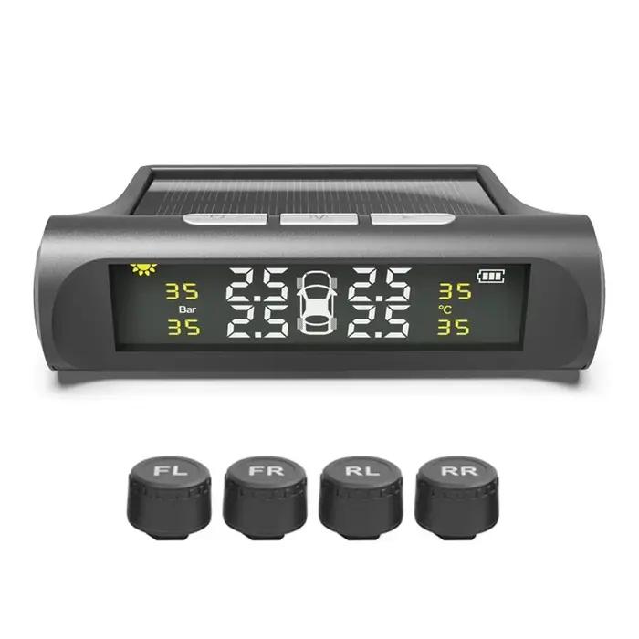Systèmes d'alarme de sécurité automatique solaire TPMS, système de surveillance de la pression des p