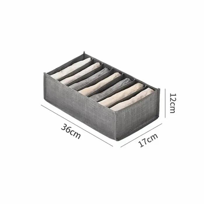 Organiseur de vêtements pour placards, boîte de rangement pour pantalons, jeans, organisateur de pla