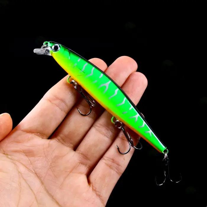 Leurre méné Élde haute qualité, appât Élde type jerkbait avec suspension pour plongée peu profonde,