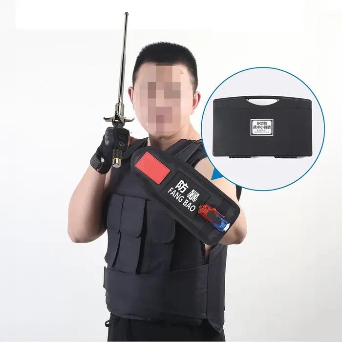 Bouclier de protection tactique pour l'avant-bras, bouclier anti-émeute souple, équipement d'entraînement sûr des Forces spéciales pour le tir de chasse CS