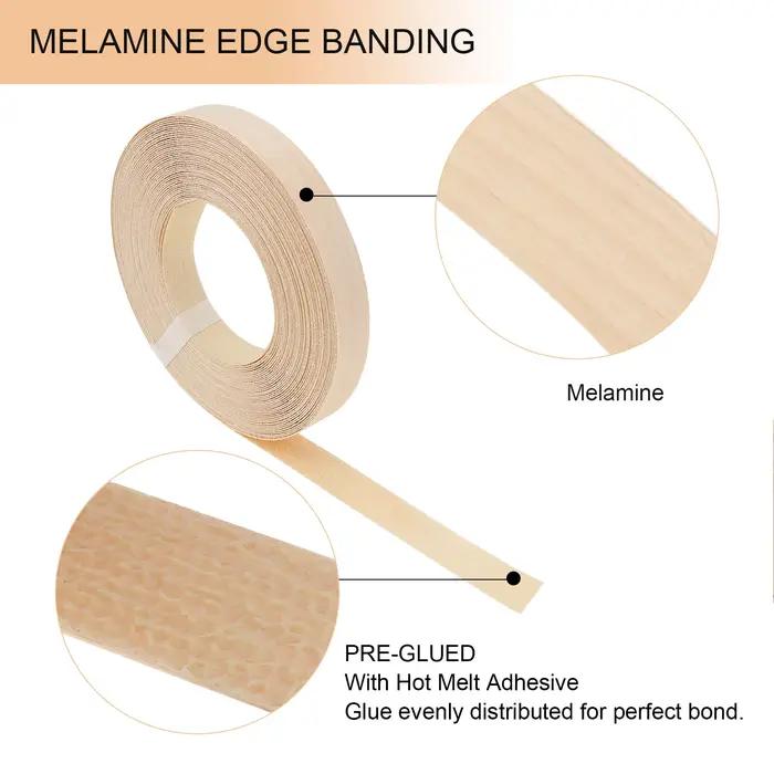 Bande de chant en bouleau de 15m, bande de chant en placage, bande Flexible en bois véritable pré-co