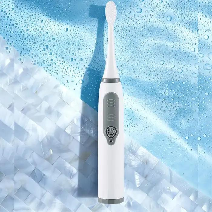 Brosse à dents électrique pour hommes et femmes, non rechargeable, domestique, poils souples, entièr
