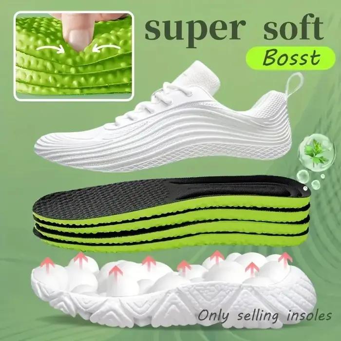 1 paire de semelles intérieures de Sport pour course à pied plat, modèles orthopédiques de fasciite plantaire pour hommes et femmes, Support de voûte plantaire, baskets, coussinets de chaussures