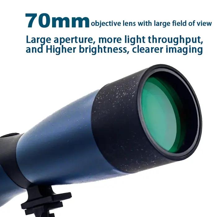 25-75x70 longue-vue Zoom monoculaire BAK4 prisme télescope étanche pour tir cible observation des oi