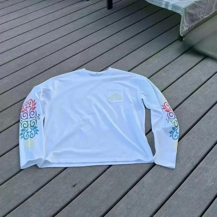 Nouveau pull Y2K tendance et polyvalent à manches longues
