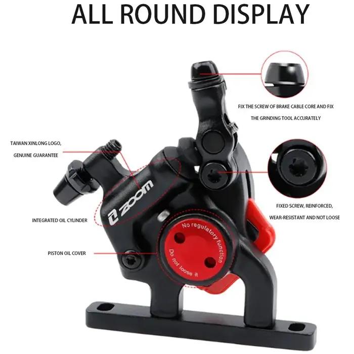ZOOM vélo frein hydraulique R200 vélo de route étrier de frein à disque ultraléger Double Piston PM