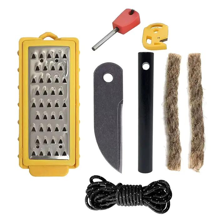 NOUVEAU Kit de Survie en Plein Air pour Camping : Allume-feu