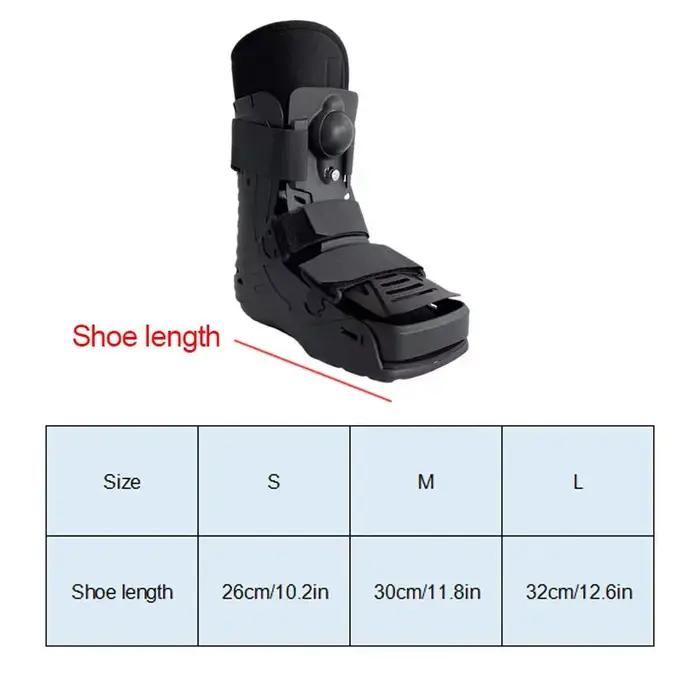 Bottes médicales réglables pour entorse et fracture de cheville - aide à la rééducation et au soulagement de la douleur - support orthopédique pour pied - occasions spéciales