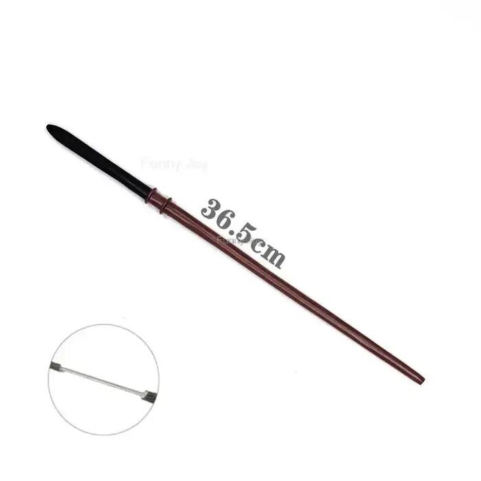 Baguette magique en métal pour cosplay, bâton de magie unisexe pour enfants et adultes, accessoire de décoration, jouet magique pour les occasions spéciales