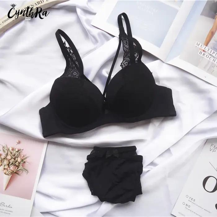 Sous-vêtements pour femmes Sexy dentelle Push Up Bralette Section respirant femme grand ensemble
