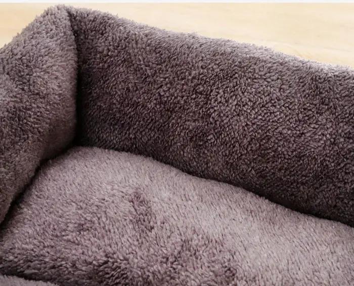 Tapis de couchage en peluche noir pour chiens antidérapant et résistant aux morsures pour la maison et les voyages occasions spéciales