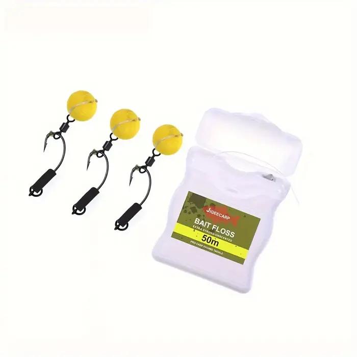 1/3PC Accessoires de pêche à la carpe : Grips pour appâts