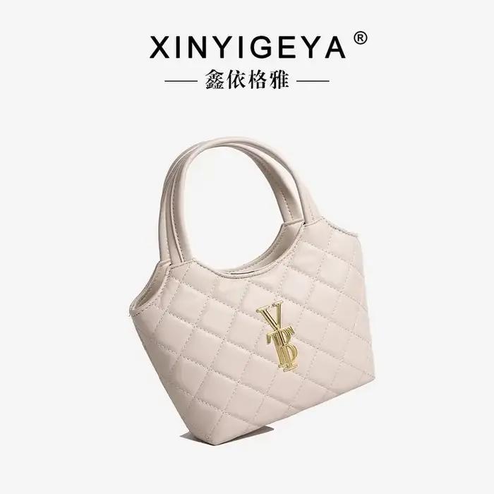 Sac fourre-tout de luxe en cuir élégant pour femme
