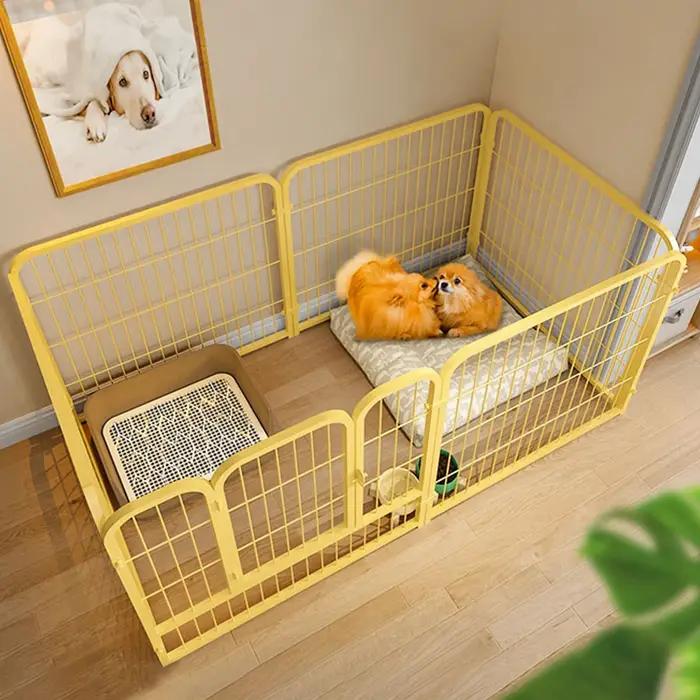 6 panneaux robuste chien chiot parc pliable exercice