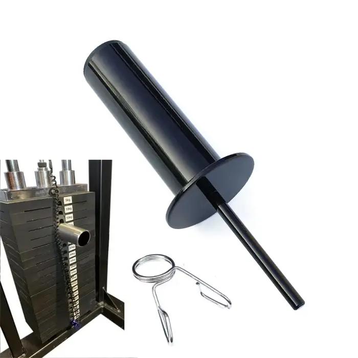 8MM/10MM Fitness Gym pile de poids ajouter broche de remplacement haltère plaques de poids Extender