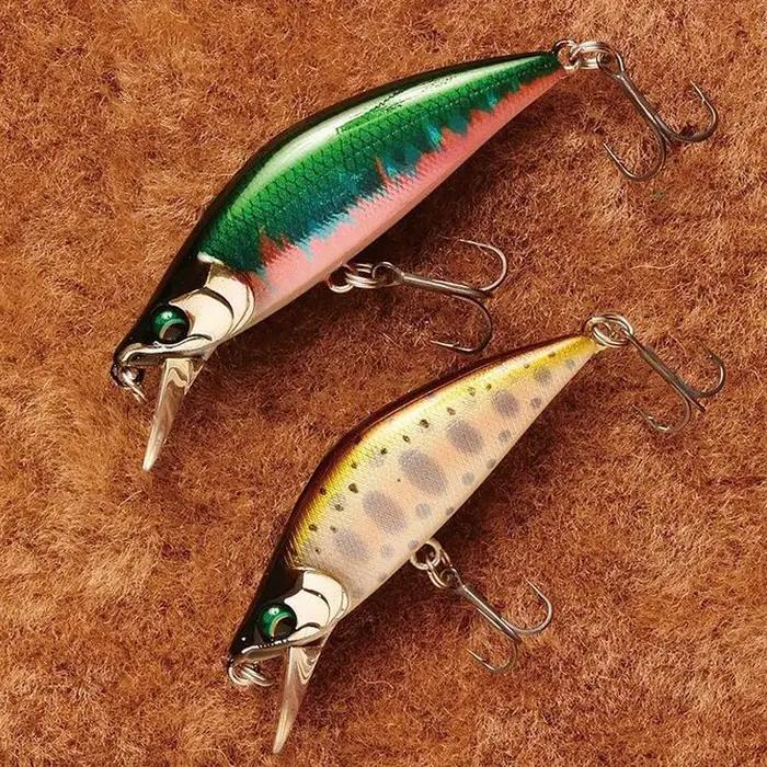 1 pièces leurres de pêche méné coulant 50mm 5.2g Jerkbait bar brochet Carkbait Wobblers appâts durs